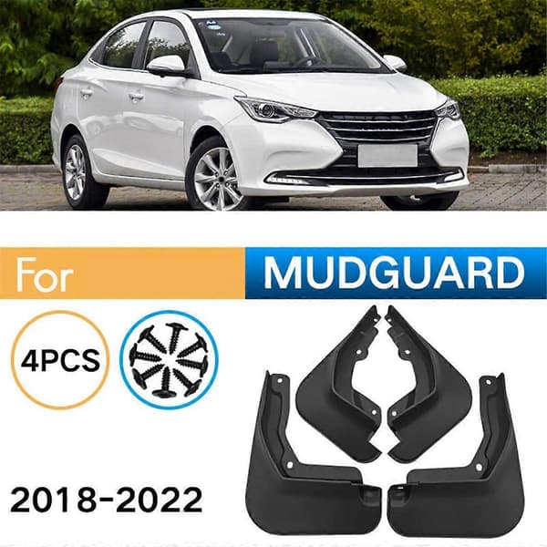 4 st Bil Stänkskydd Mud Flaps Splash Mud Guard för Alsvin 2018-2022 Biltillbehör