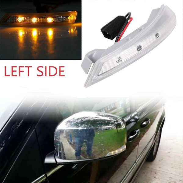 Gælder for Dodge Chrysler Grand 10-16 bakspejl, bakspejl, blinklys LED spejllys left