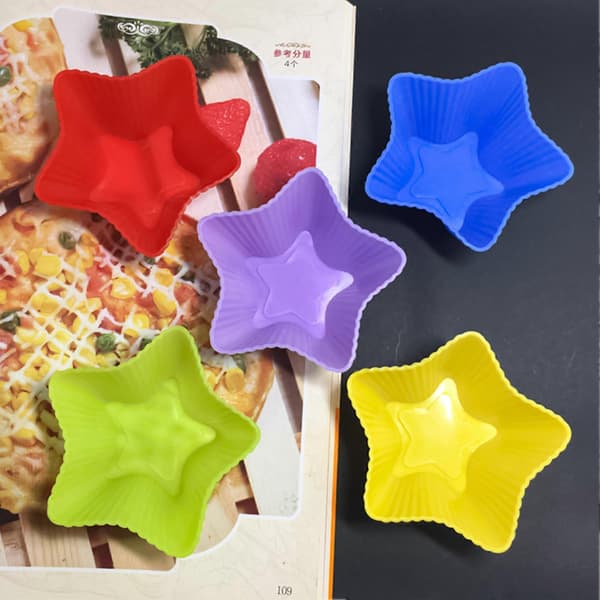 Silikonform Non-stick Varmebestandig Myk Silikon Bakeform for Kakebaking TSUNDEAU