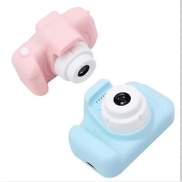 Barnkamera X2000 Selfie Digitalkamera Usb2.0 HD-kamera, Födelsedagspresent - Rosa