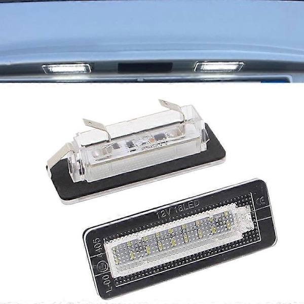 LED nummerpladelys til Benz Smart for Two Coupe Cabriolet 450 451