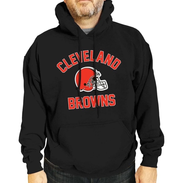 Team Fan Apparel NFL Adult Game Day Huvtröja - Polyesterull Bomullsblandning - Håll dig varm och representera ditt lags stil style 15 XL