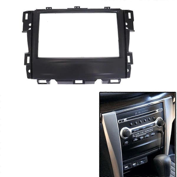 2 Din Bilradio Stereo Monteringsram DVD-spelare Installation Facia Dash Kit för Teana 2008-2012