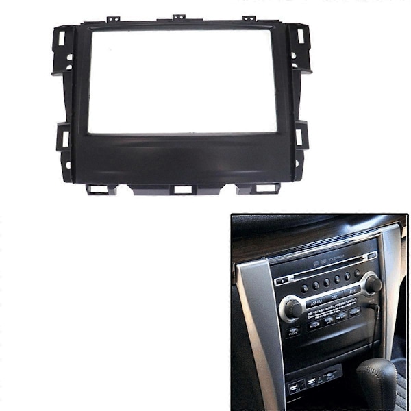 2 Din Bilradio Stereo Monteringsramme DVD Afspiller Installation Facia Dash Kit til Teana 2008-2012