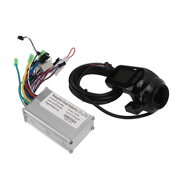 36/48V 350W Børsteløs Motor Kontroller med LCD Display Panel for Elektrisk Sykkel Scooter