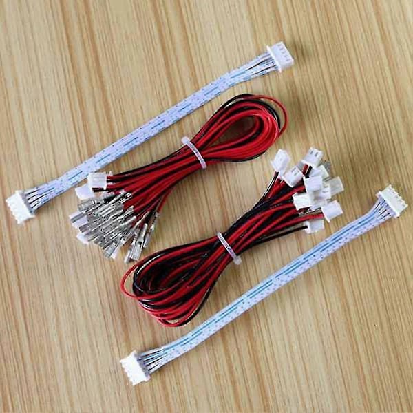 2X Nullforsinkelse Arkade DIY Kit USB Encoder PC til Joystick for 5pin Joystick & 2.8mm Knapp