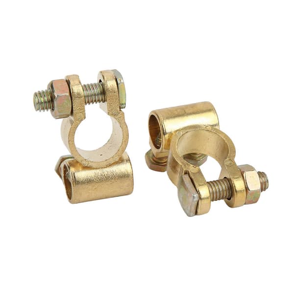 2 stk. Bilbatteripol 16–18 mm hurtigkoblinger Universal for bobiler, lastebiler, skip