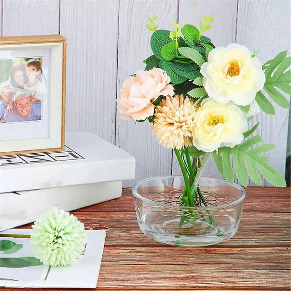 Blomsterarrangement Holder Blomsterarrangement Assistent Genanvendelig Rustfrit Stål 8 tommer