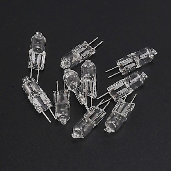 10 st G4 Halogenlampa Belysning 10W Varmvit