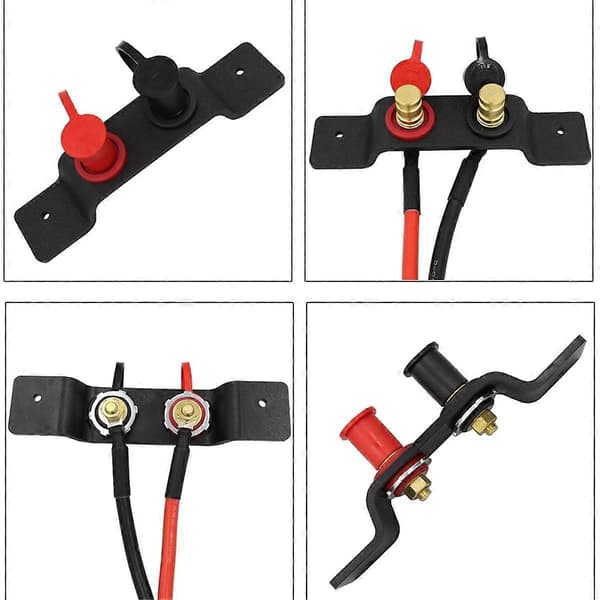 Universal Batteri Jump Post Jumpstart, Fjernbatteriterminaler Jumper Post, Batteriladepost