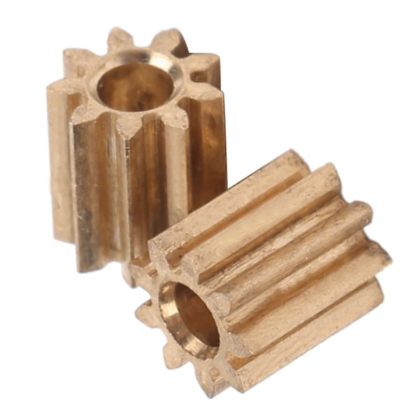 2 stk. Motor Pinjonggir Messing Erstatning for Duplo Intelli Lok Modul 0.5 9 Tenner