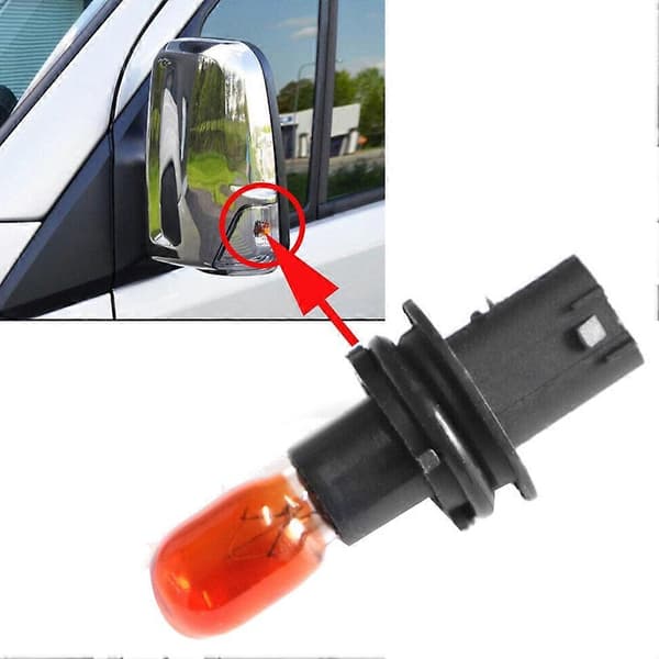 Til Sprinter / 2006+ Sidespejl Blinklys Pæreholder Spejl Blinklys Pære V&H