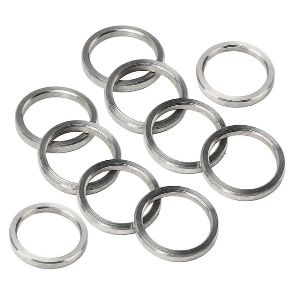 10 stk. Spændeskive 15 mm OD 12 mm ID Rustfrit stål Hardware Tilbehørssæt Kit3515-0015-0020