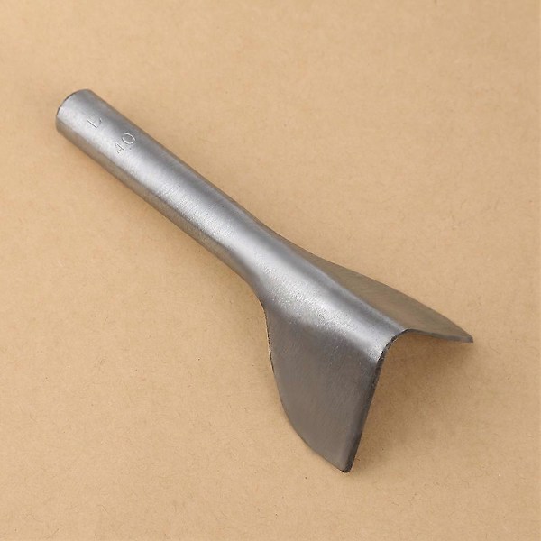 6 kpl /setti DIY Nahka-askartelu V-muotoinen lyöntileikkuri vyön päähän kotikäyttöön nahan ompeluun (15-40mm)