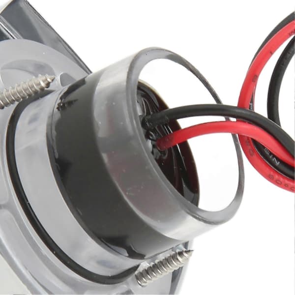 LED Innfelt Lys DC12V 3W IP67 Vanntett Varmhvit Belysning Trinnlampe for Båt RV Hage