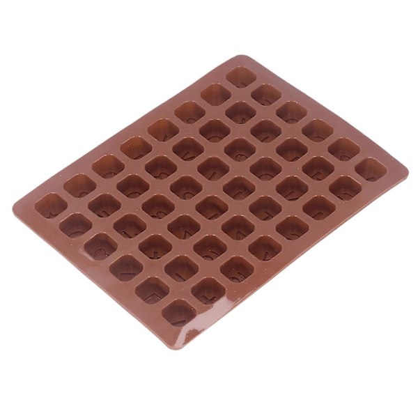 3 stk. Silikonebageform Multifunktionel 48 Huller Silikonekageform til budding Chokolade Småkager Brownies