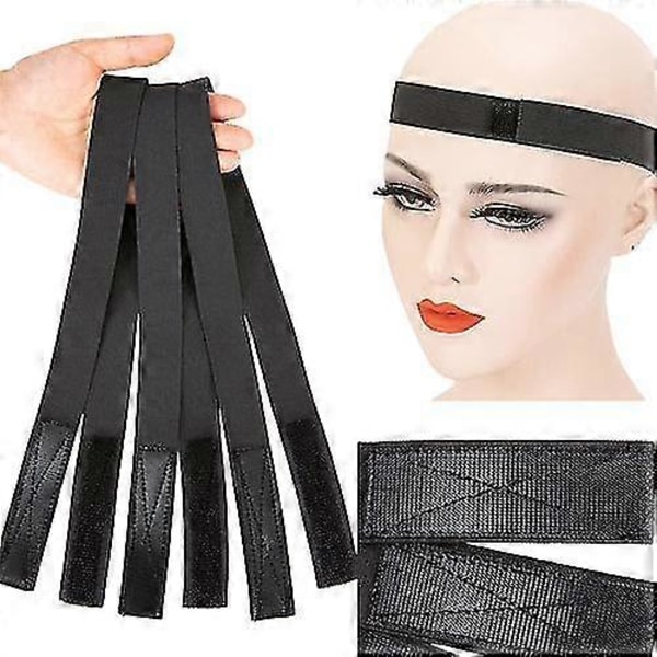 Elastiskt Band För Peruker, 3 st Perukhållningsband För Perukkanter 3cm*60cm