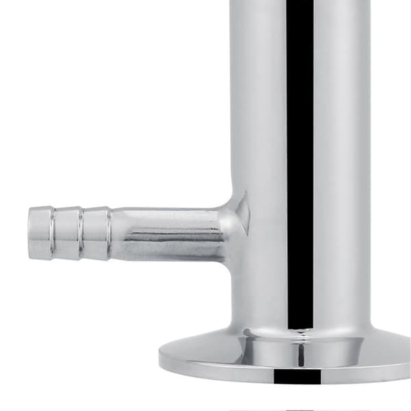1 stk 2 tommer (50,5 mm) Ferrule Sanitær Rustfritt Stål SUS304 Prøvetakingsventil