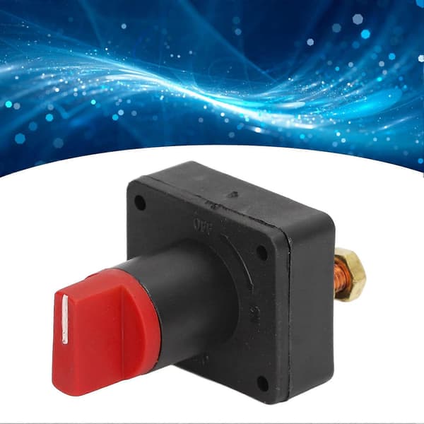 Batteri Koblingsbryter ABS Isolasjonskasse Kobberbelagt Indre Bolt Stor Strøm Batteri Hovedisolator 300A