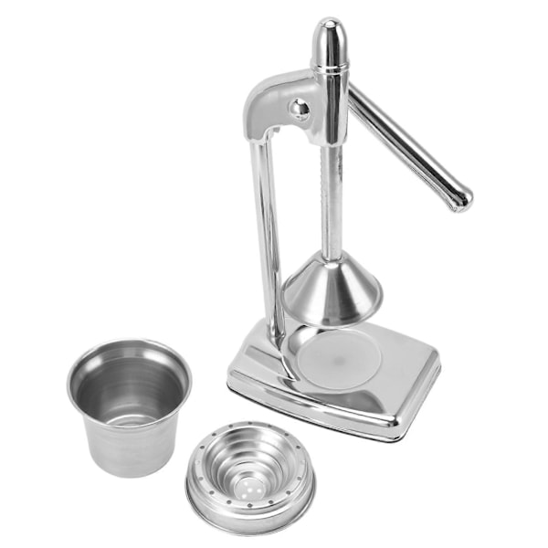 Manuel appelsinpresser 304 rustfrit stål fødevarekvalitet minimalistisk kompakt ergonomisk gummihåndtag frugtpresser