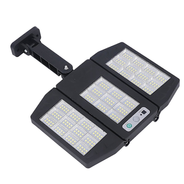 264LED Solcellepanel Lys med Fjernkontroll 3 Arbeidsmoduser Belysningslampe for Utendørs Gate