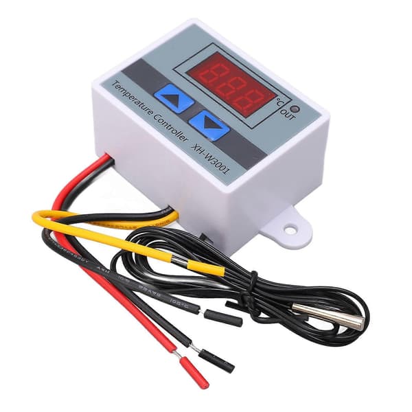 Temperaturkontroller -50 til 110 Temp Regulator Kontrollbryter Digitalt Display Termostat 100-220V 1500W