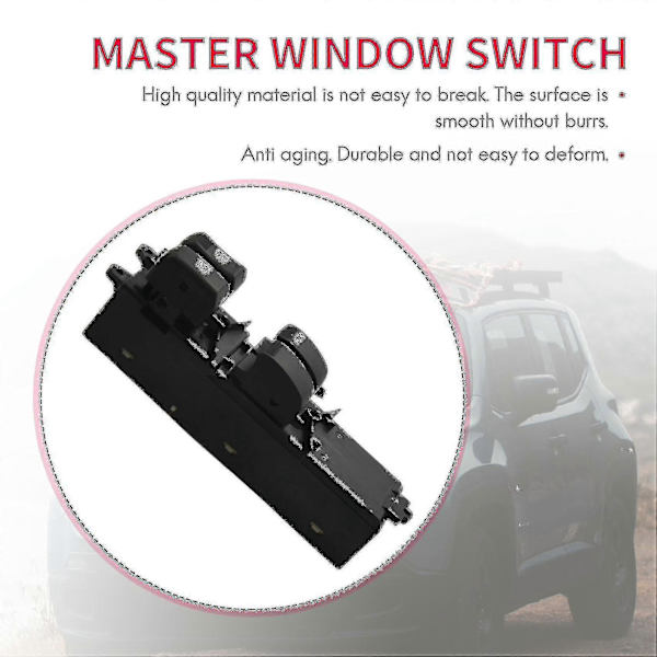 For Isuzu D-max Dmax 2011-2019 Elektrisk Vindusheis Hovedbryter