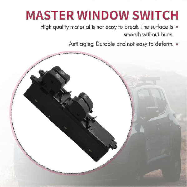 Til Isuzu D-max Dmax 2011-2019 Elektrisk Vindue Hovedkontakt