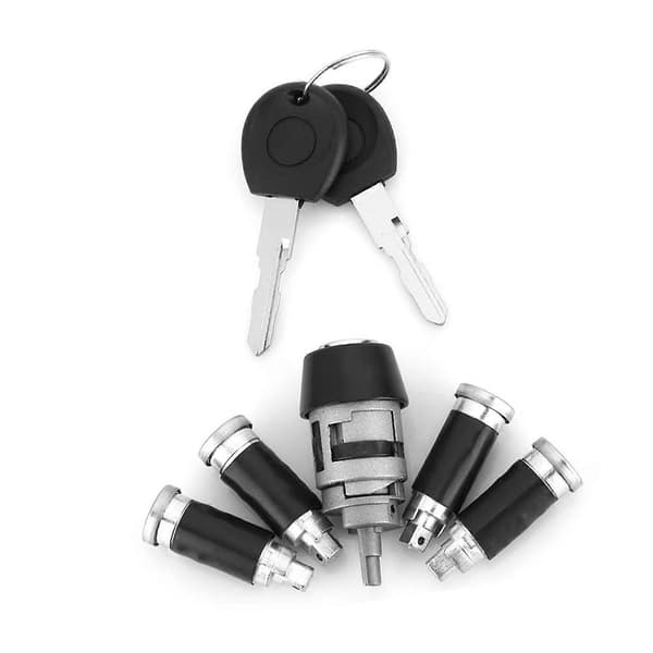Tændingslås Cylinder & Nøgle Passer til Transporter T4 Caravelle 1990-2003 357905855A
