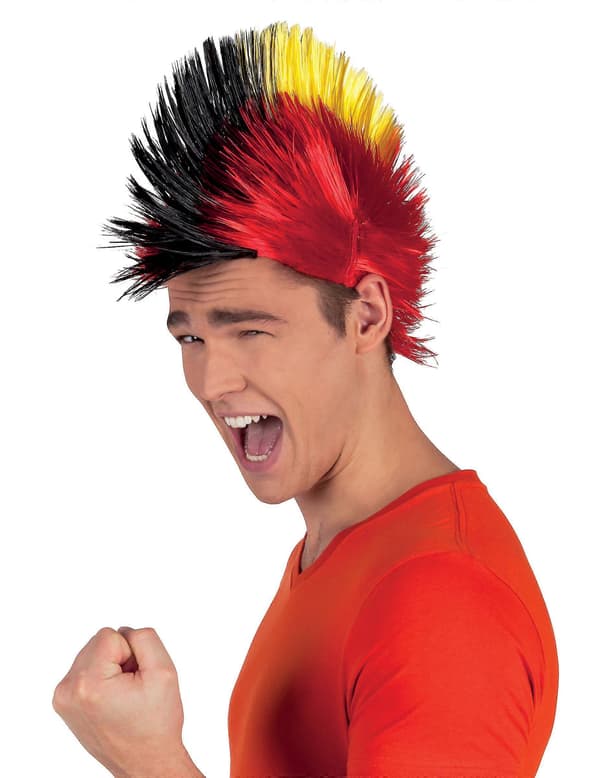 Punk-peruukki, Belgian kannattaja, aikuinen
