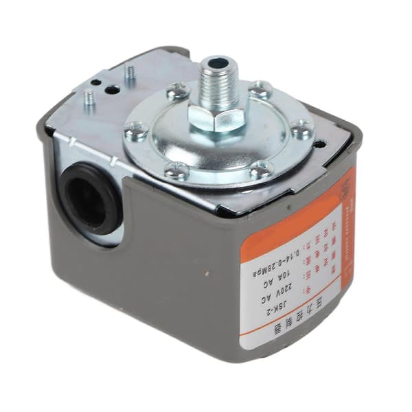 220V AC Tryckkontrollbrytare Justerbar Mekanisk Brytare Tryckregulator för Vattenpump