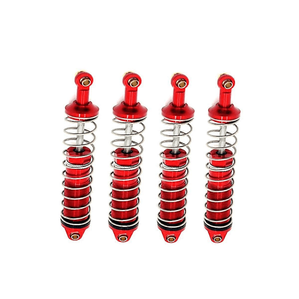 RC Bil Uppgradering Främre Bakre Hydraulisk Kit för 1/12 UD1201 UD1202 UD-12PRO RC Bil Uppgraderingsdelar Röd