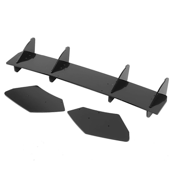 Gloss Sort til Maxton Style Bagkofanger Diffuser Valance med Sidesplittere Passer til SEAT Leon 5F Mk3 Cupra 2013?2016