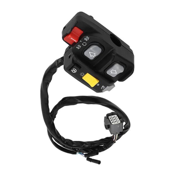 Elektrisk Girvelgerbryter Enhet Trykknapp Gir Start Stopp Styre Bryter for TRX250 Recon ES 2002 til 2004