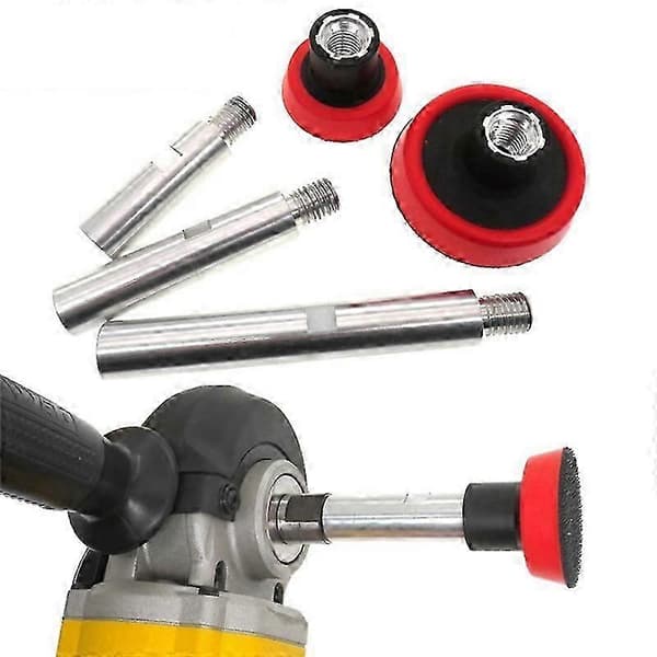 75/100/140MM M14 Gjenge Børstehode Forlengelsesstang Sliper Adapterstang