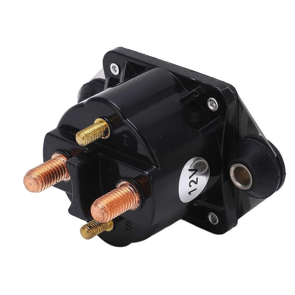 12V Starter Power Trim Solenoid Relæ 89?68258 4 Terminaler 100 Amp Intermitterende Strøm til Mercruiser Udenbordsmotorer