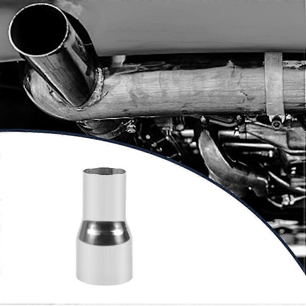 1/2/3/5 Universal Eksosrør Enkel å Installere Rustfritt Stål 57MM-76MM 5Set