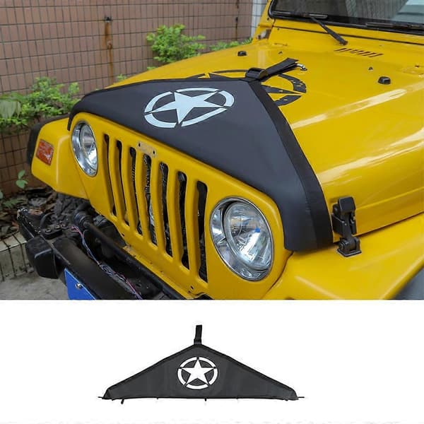 Motorhuvskydd för TJ 1997-2006 Canvas Bil Främre Huv BH Skydd