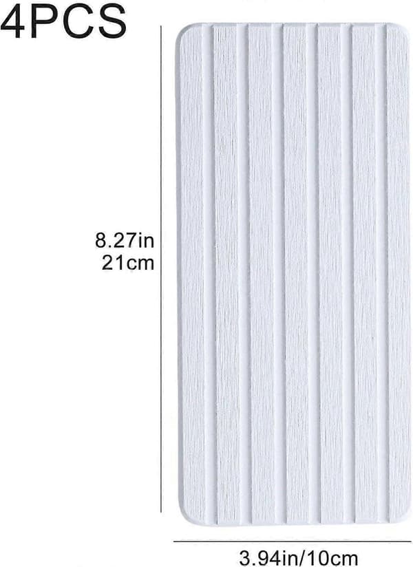 4 st vattenabsorberande kiselgurunderlägg, kiselgurbricka med spår, badrumstvålhållare, vattenabsorberande sten för diskbänk, koppar, växter
