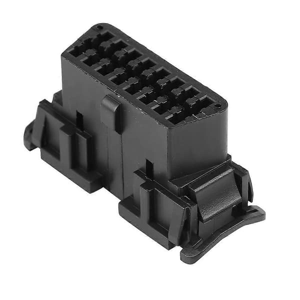 OBD2 II 16-stifts honkontakt OBDII-kabel Bil Auto Adapter Plug Shell Kit för Kia J1962