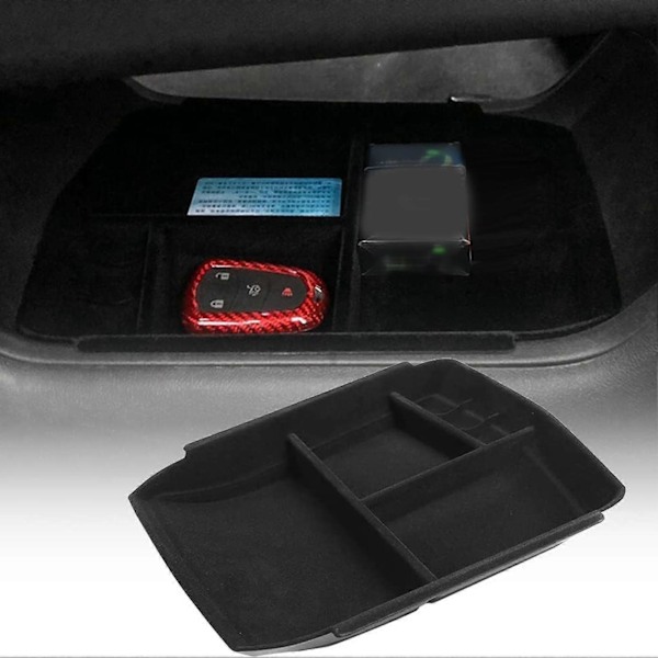 Bil Centerkonsol Organizer Automotive Centerkonsol Bund Opbevaringsbakke Erstatning for XT6 2020?2023