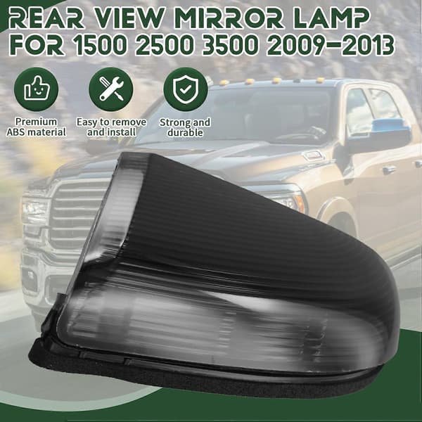 Højre sidespejl blinklys indikator lampe 68064948AA til Ram 1500 2500 2009-2013