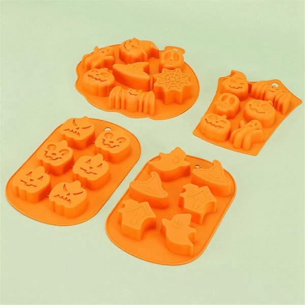 Halloween Kakeform Spøkelse Dukke Gresskar Bakeform DIY Kjeks Kakeutstikkere
