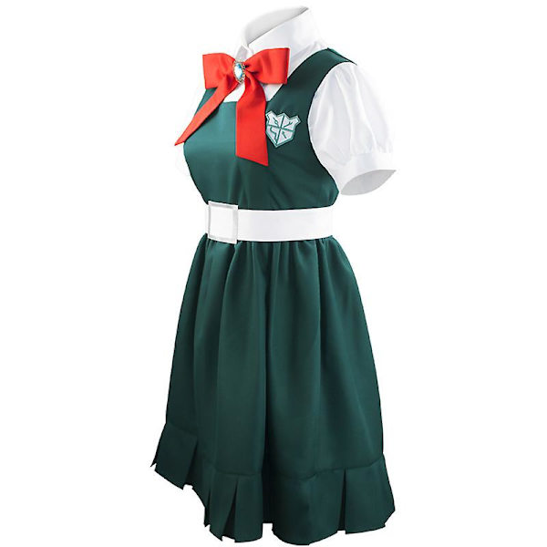 Danganronpa V2 Gakuen Sonia Nevermind Cosplay Kostym Skoluniform Kostym Outfit Kjol XXXL