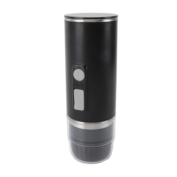 Bærbar kaffemaskine 15 bar ABS-kapsler Formalet kaffeekstraktion Elektrisk kaffemaskine med USB-kabel til hjemmerejser RV-camping
