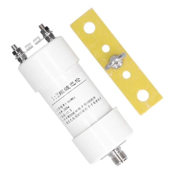 1:2 Balun Egnet 1?56MHz til Winton Kortbølgeantenne 200W 50?100 Elektronik Udskiftning