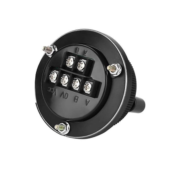 5V 60MM Handhjul Puls Encoder Fräs Router Manuell Kontroll För CNC System (Svart)