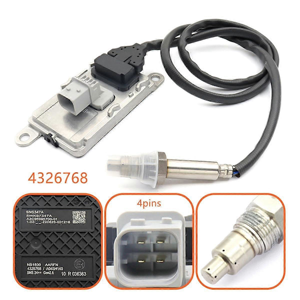 24V Typenoksidi Nox-anturi 5WK97347A, 4326768