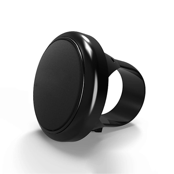 80x55mm Rattknopp Spinner Justerbar ABS Slitstark Handtagshjälp Booster för Bil Lastbil Svart