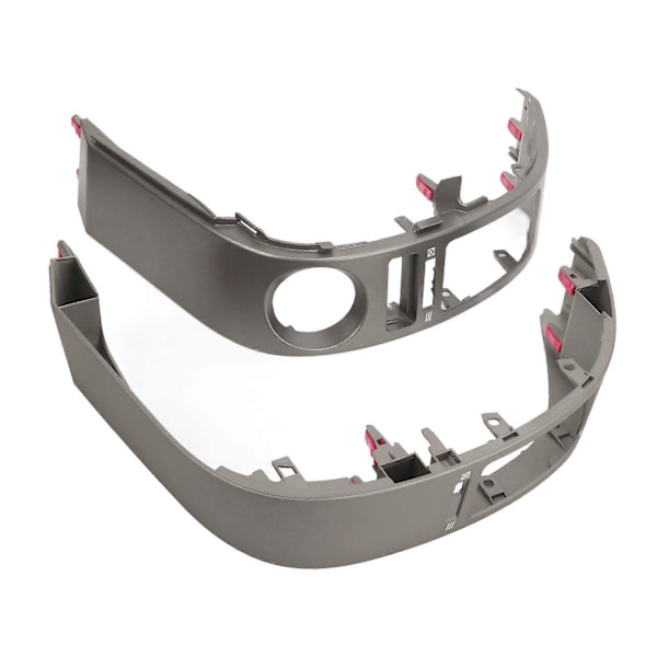 2 stk. Bil Dash Vent Trim Venstre og Høyre Sentral AC Vent Trim Panel For Prius 2004 til 2009
